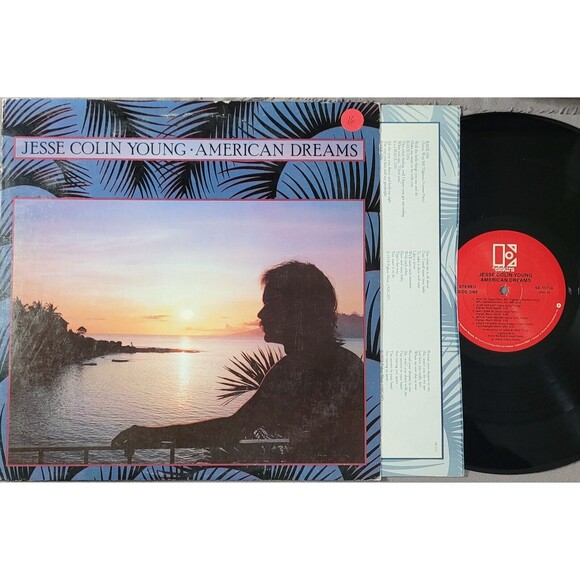 Jesse Colin Young LP American Dreams on Elektra VG/M- Folk Rock - Picture 1 of 2